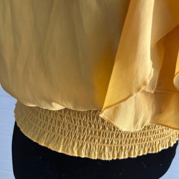 American Raggie, polyester Cami with ruffle and elastic waist, women's size S - Picture 4 of 5